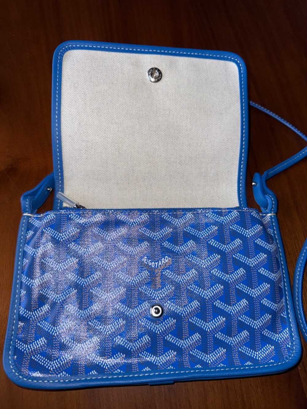 Goyard Plumet Pouch Wallet Crossbody with tags never worn!!!! - Picture 4 of 9